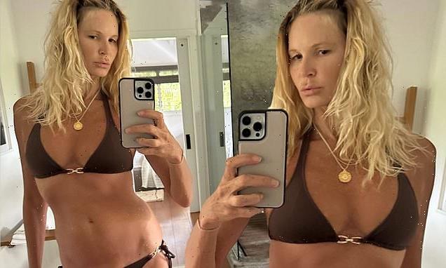 Elle Macpherson Flaunts Her Jaw Dropping Figure In A Tiny Bikini