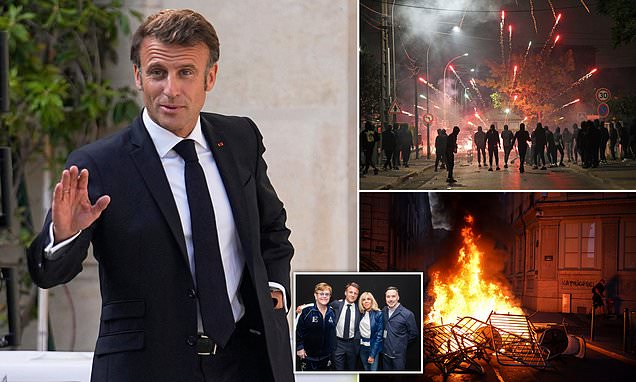 President Macron Cancels Trip To Germany As Riots Grow In France Hot