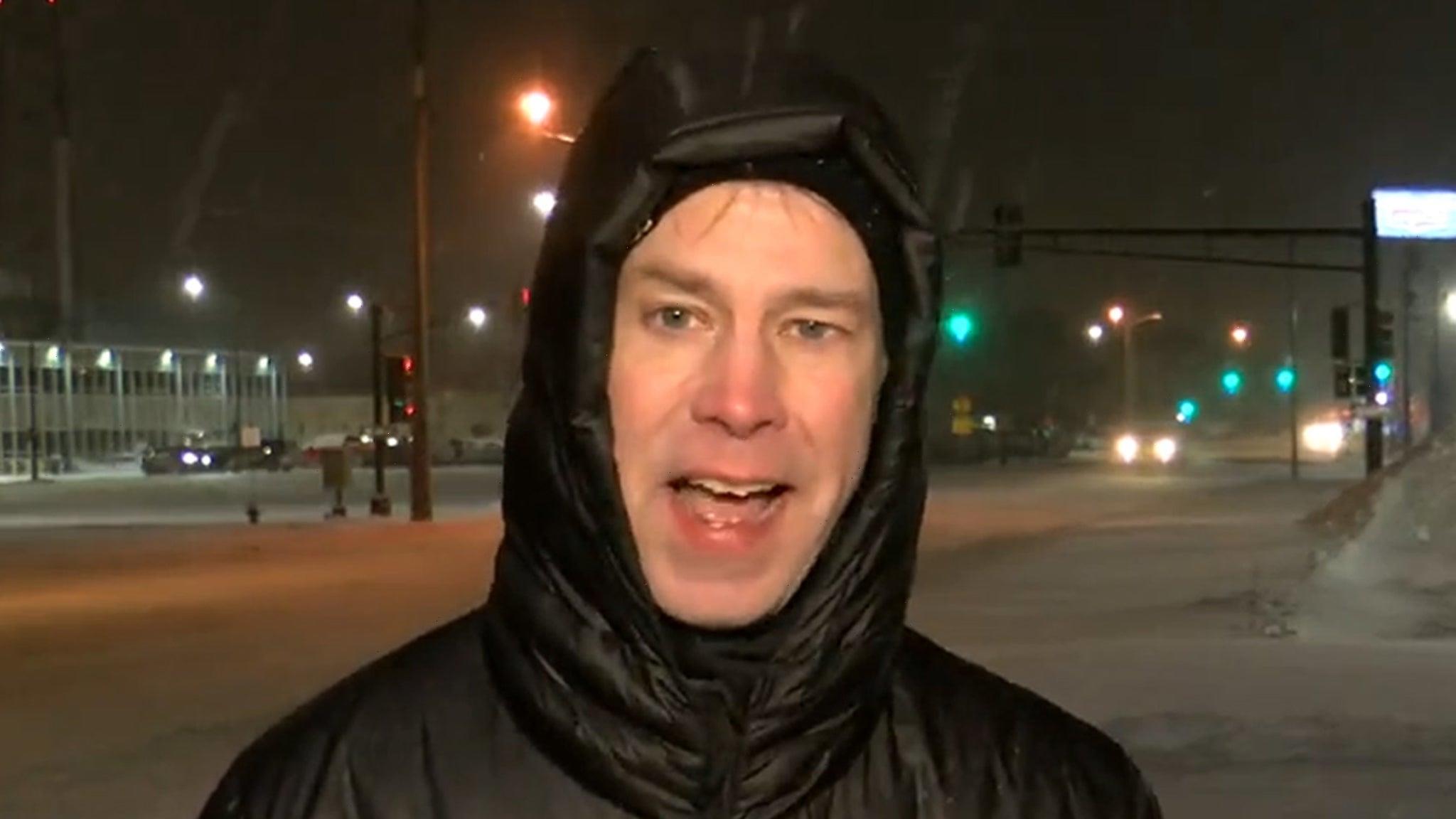 Iowa Tv Reporter Delivers Snarky Weather Report In Snow Storm Hot Lifestyle News 