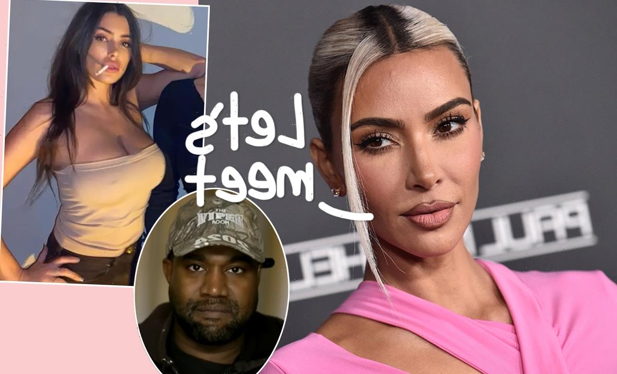 A Warning Kim Kardashian Wants To Have A Sit Down With Kanye Wests New Wife Bianca Censori 