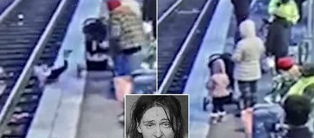 Woman Arrested After Girl 3 Pushed Face First Onto Train Tracks Hot Lifestyle News 