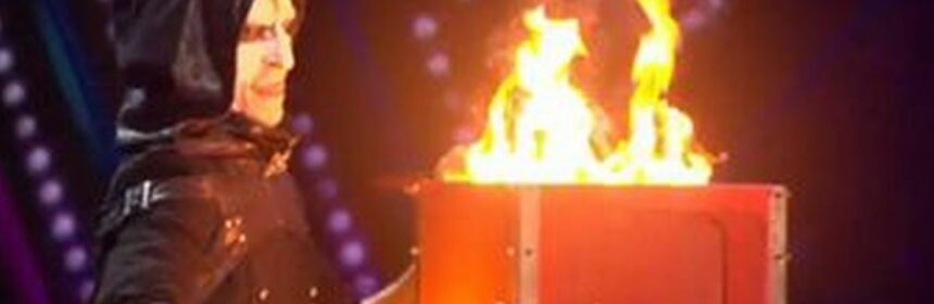 Britains Got Talent Fans Work Out Trick As Illusionist Sets Simon Cowell On Fire Hot Lifestyle 