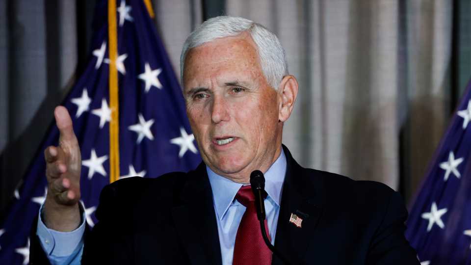 Mike Pence Files For 2024 White House Bid In Face-off With Donald Trump ...