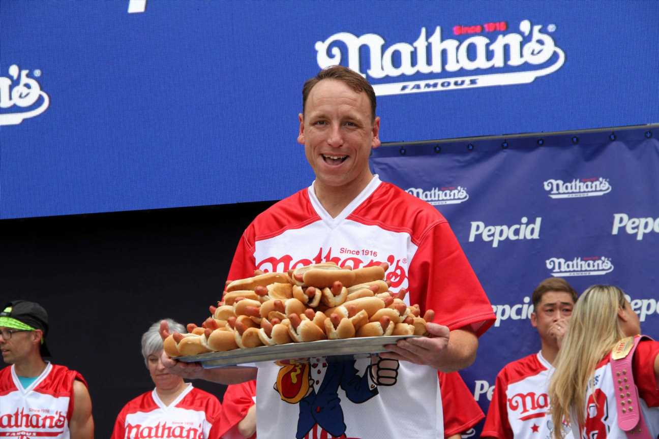 How many hot dogs has Joey Chestnut eaten? | The Sun - Hot Lifestyle News